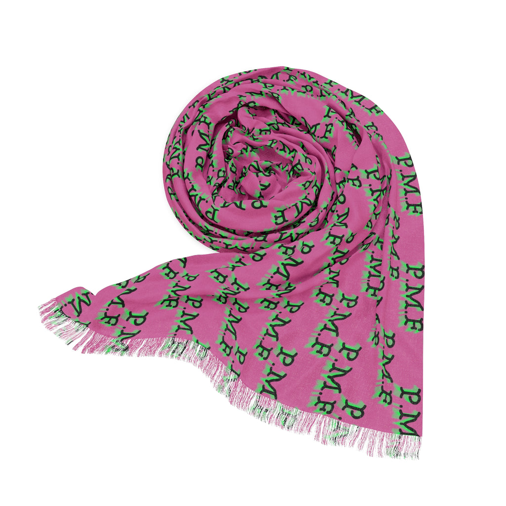 Pink PMF Light Scarf