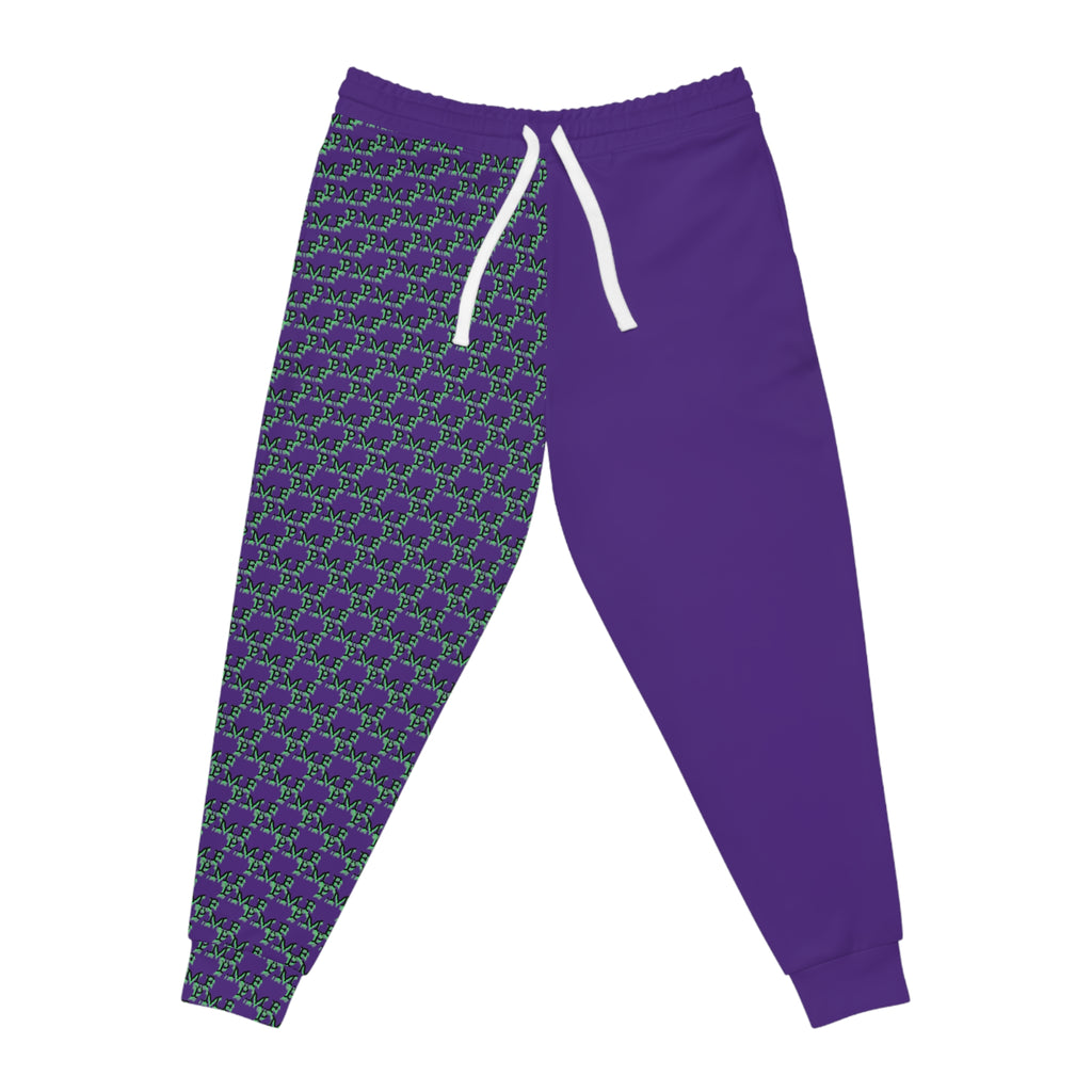 Purple PMF Quilt Joggers