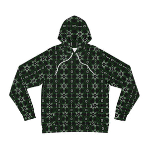 Green PMF PatternPrint Hoodie