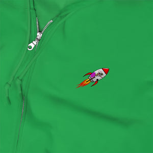 Rocket-TakeOff Zip Up Hoodie