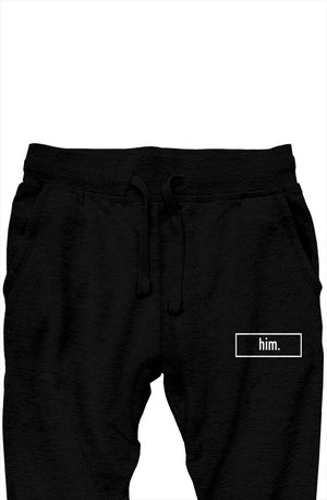 him. Joggers