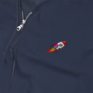 Rocket-TakeOff Zip Up Hoodie