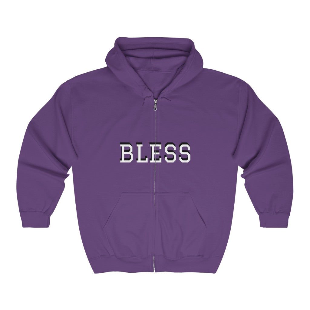 BLESS UP Full Zip Hoodie