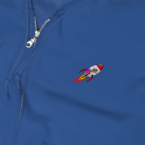 Rocket-TakeOff Zip Up Hoodie