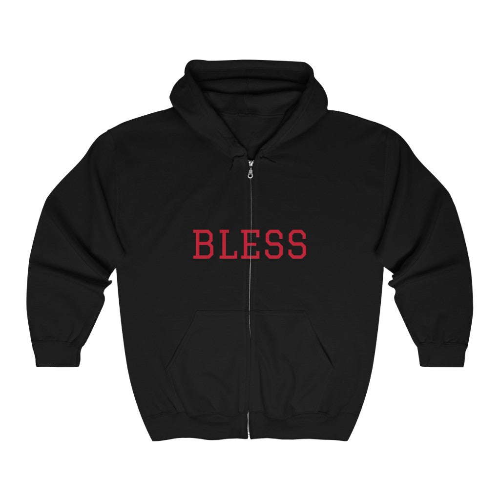 BLESS UP Full Zip Hoodie