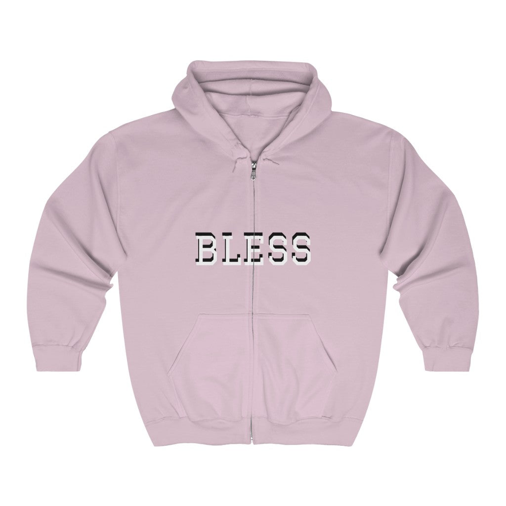 BLESS UP Full Zip Hoodie