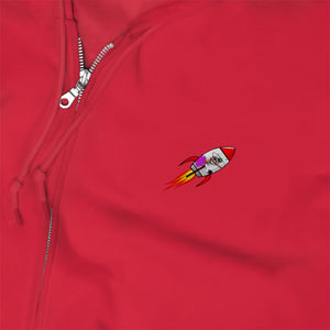 Rocket-TakeOff Zip Up Hoodie