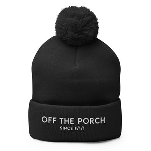 PREMES OffThePorch Pom-Beanie