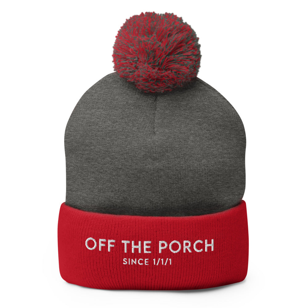 PREMES OffThePorch Pom-Beanie