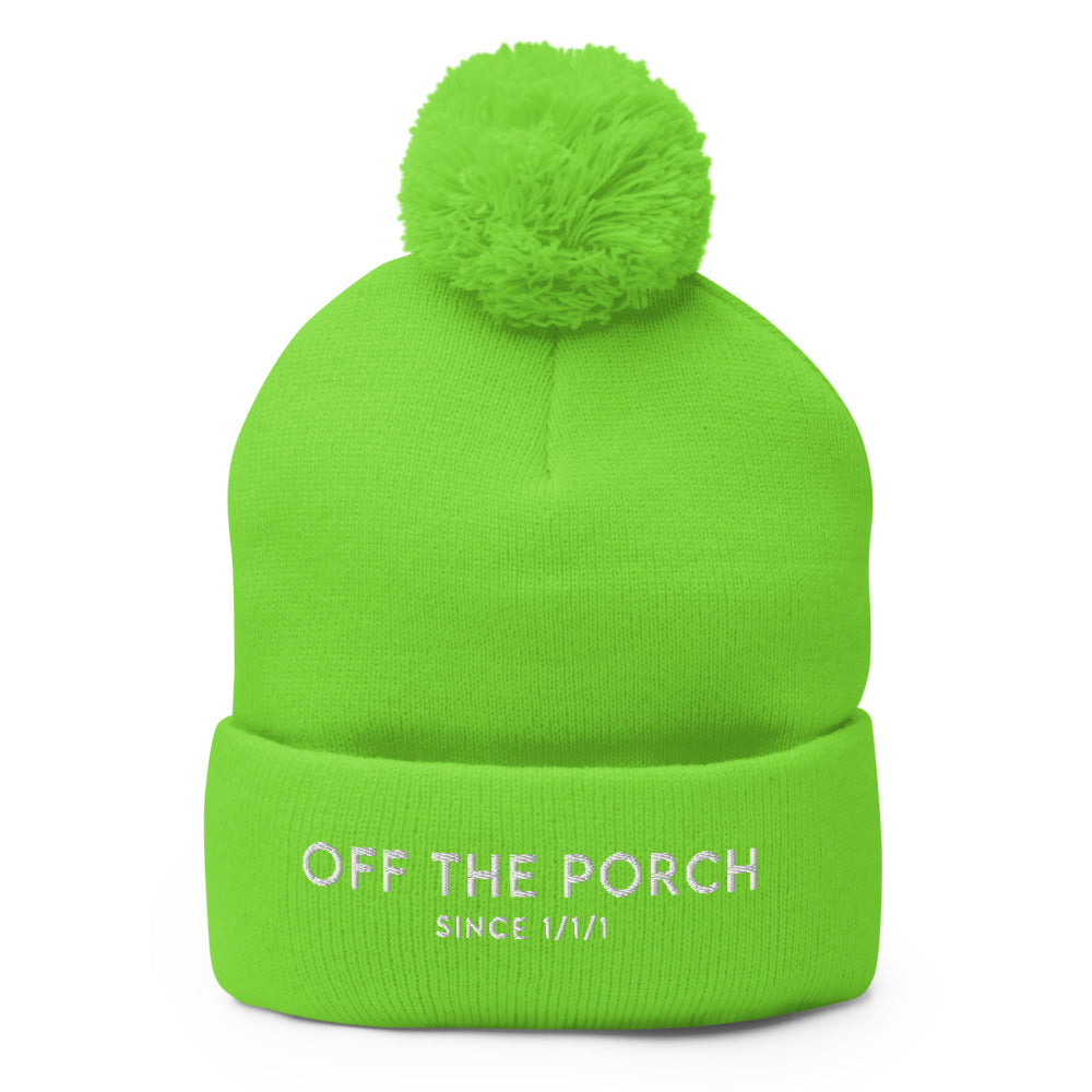 PREMES OffThePorch Pom-Beanie