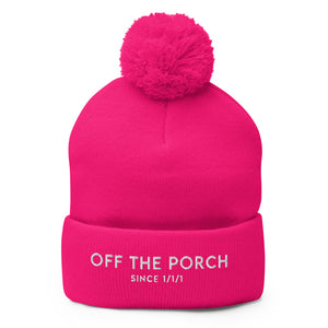 PREMES OffThePorch Pom-Beanie