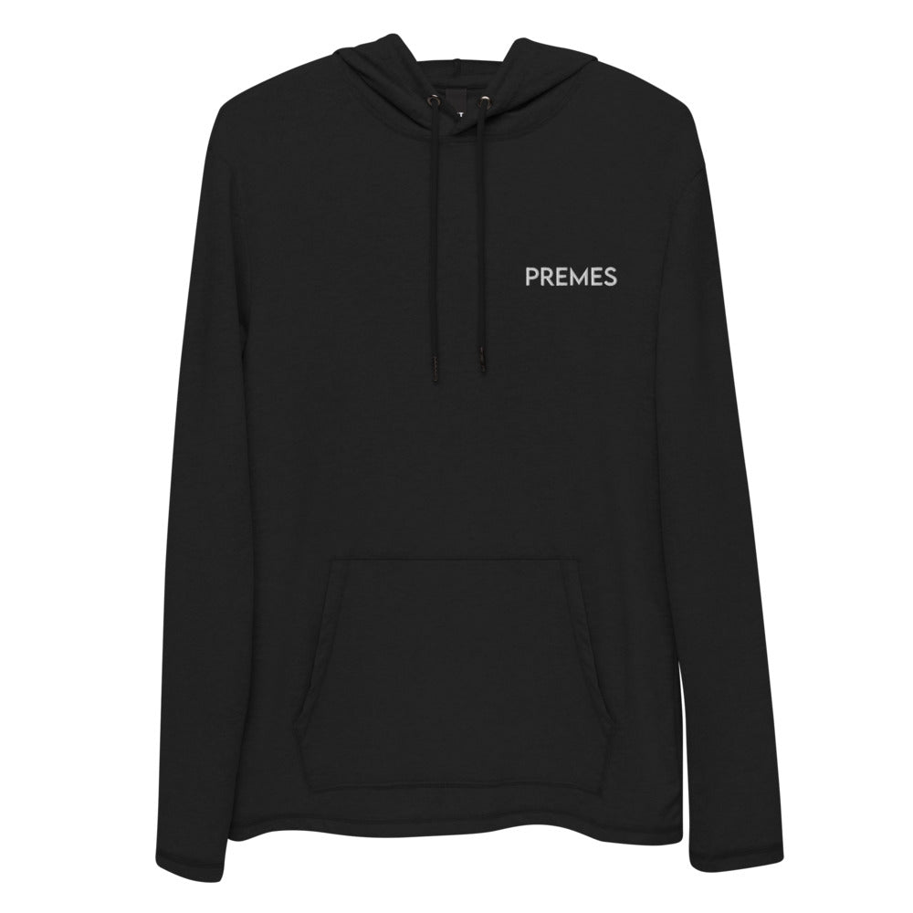 Black PREMES Lightweight Hoodie